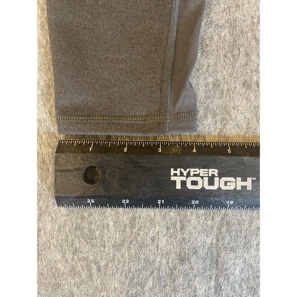 NWT Fabletics High Waisted Mesh Heathered Capri Leggings Size Small Gray - Picture 9 of 10